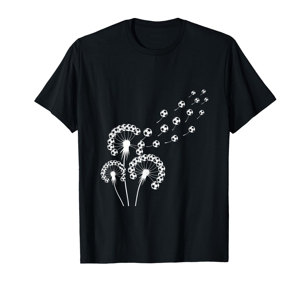 Unique Dandelion Soccer Ball Soccer T-Shirt - Aesthetic Graphic Unisex - T-Shirt, Sweatshirt, Hoodie