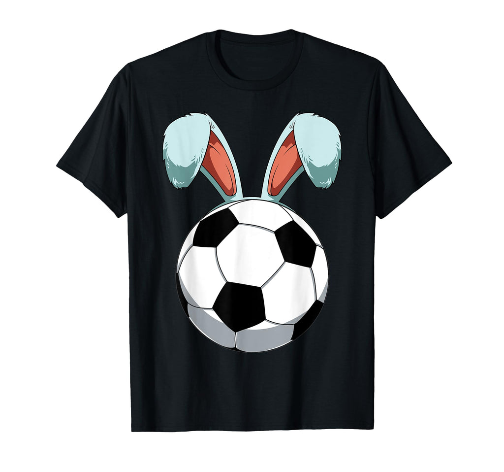 Easter Bunny Soccer Easter Day Bunny T-Shirt - Custom Art Print Unisex - T-Shirt, Sweatshirt, Hoodie