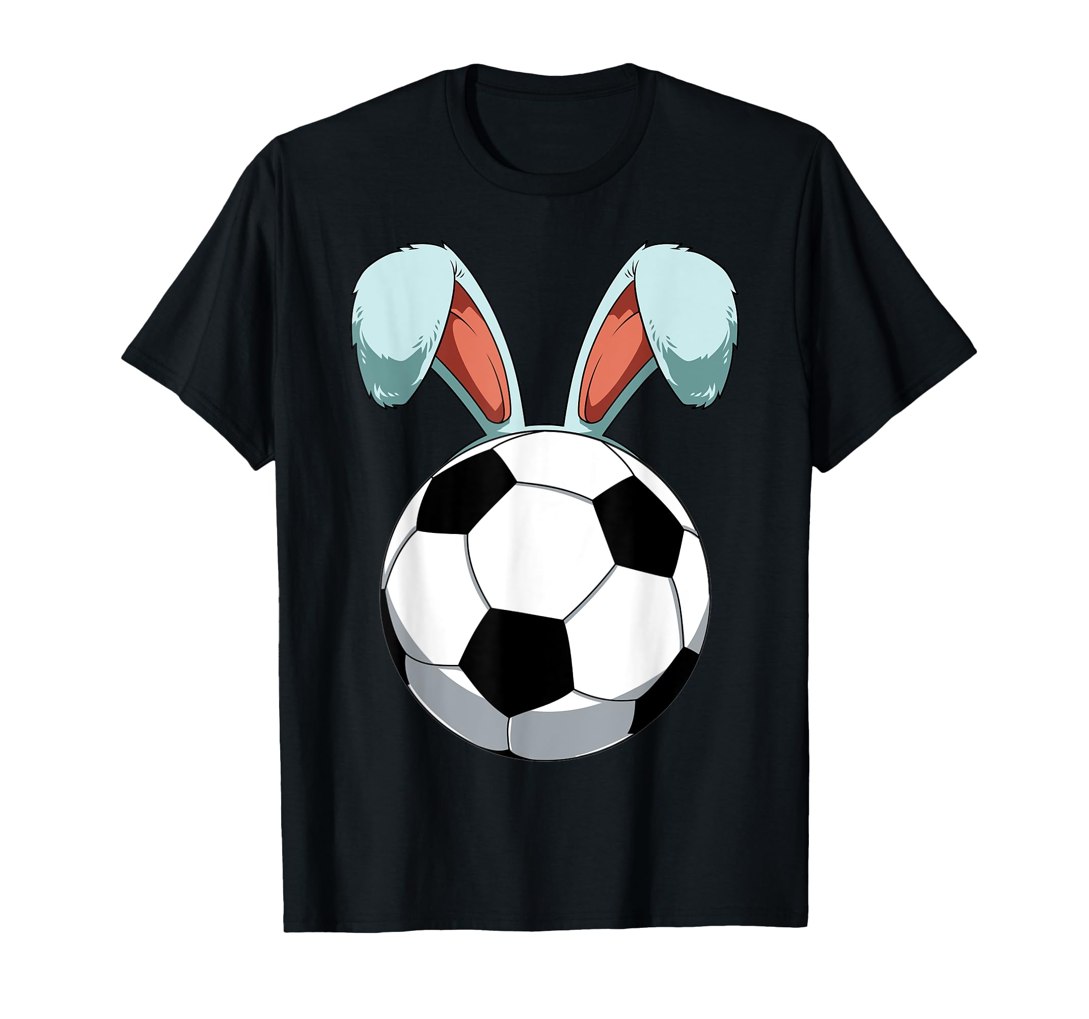 Easter Bunny Soccer Easter Day Bunny T-Shirt - Custom Art Print Unisex - T-Shirt, Sweatshirt, Hoodie