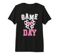 Game Day Soccer Game Day Coquette T-Shirt - Aesthetic Graphic for Adults - T-Shirt, Sweatshirt, Hoodie