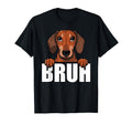 Funny Dachshund Bruh Wiener Dog Lover T-Shirt - Custom Art Print Men Women - T-Shirt, Sweatshirt, Hoodie
