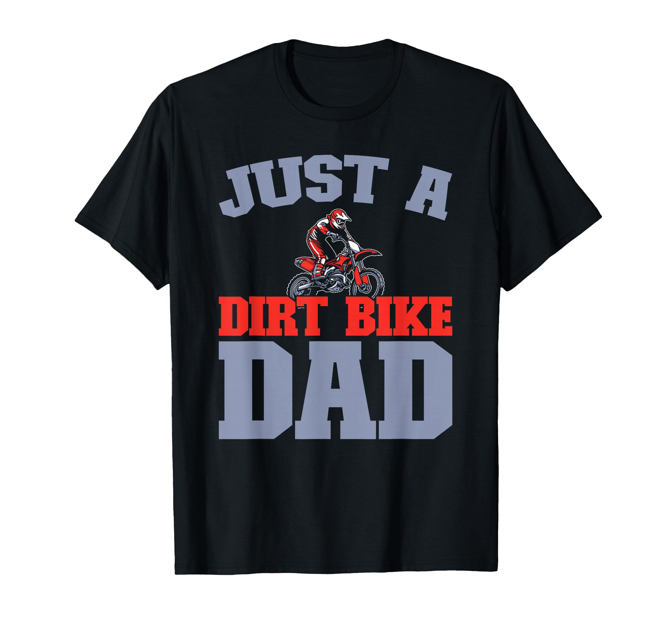 Supermoto Mx Motocross Biker Just T-Shirt - Custom Art Print for Adults - T-Shirt, Sweatshirt, Hoodie