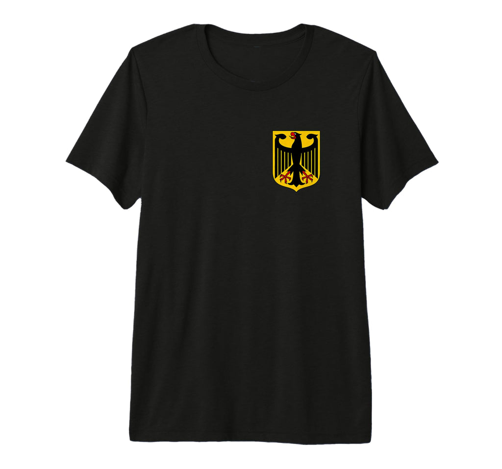 Germany Flag Gift German Coat T-Shirt - Casual Everyday Wear for Adults - T-Shirt, Sweatshirt, Hoodie