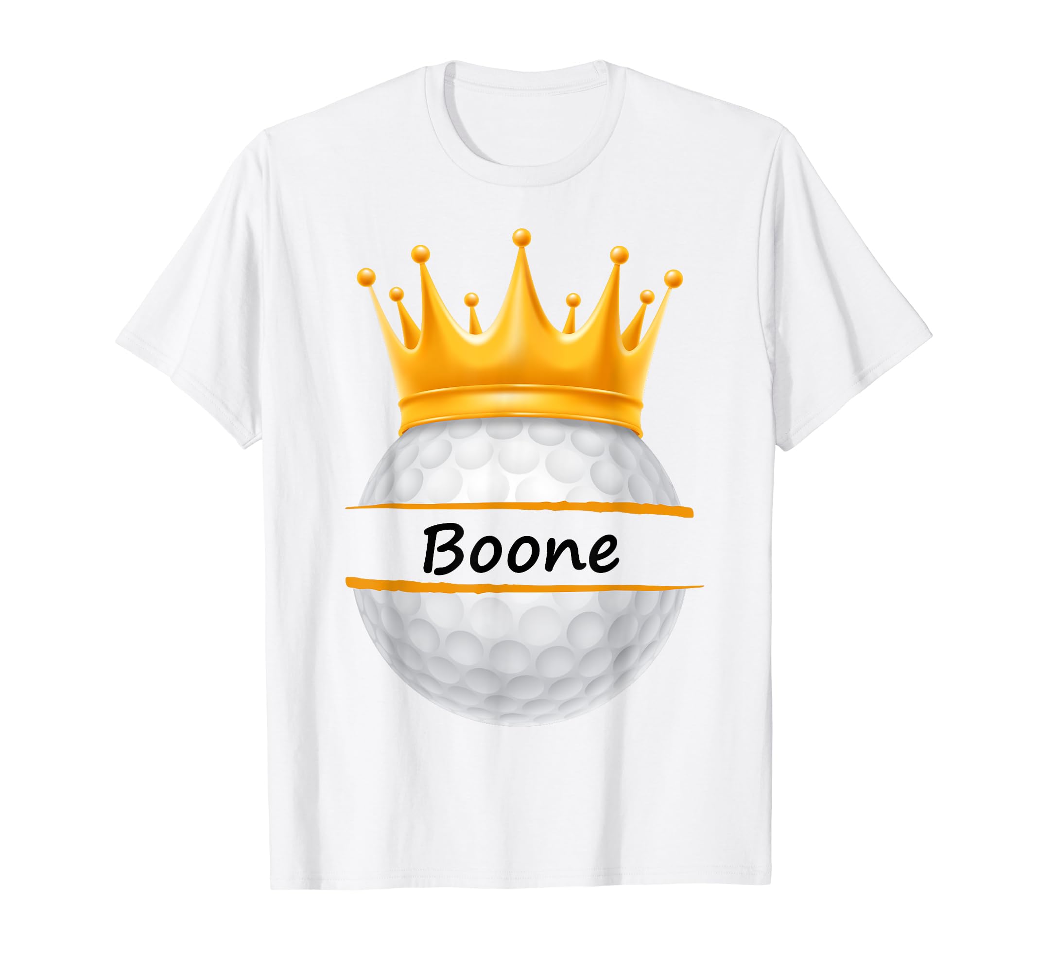 Novelty Golf Personalized Name Boone T-Shirt - Novelty Apparel for Adults - T-Shirt, Sweatshirt, Hoodie