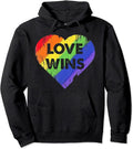 LGBT Love Wins Heart Gay Lesbian Rainbow Pride Month - Adult & Kids T-Shirts, Sweatshirts & Hoodies apparel design preview 1