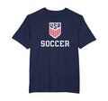 United States Soccer Icon Navy Usmnt T-Shirt - Unique Graphic for Adults - T-Shirt, Sweatshirt, Hoodie