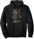 Angry Owl Geometric artistic wise nocturnal bird - Adult & Kids T-Shirts, Sweatshirts & Hoodies apparel design preview 1