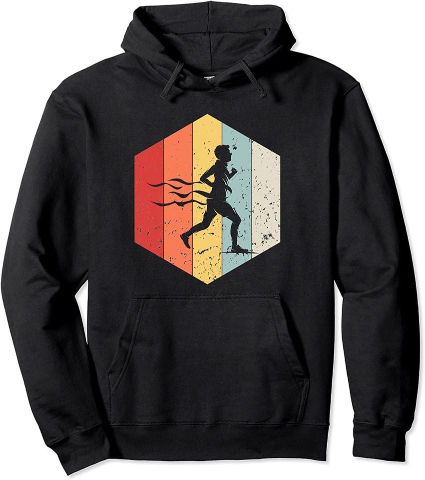 Runner Silhouette Running Sport 70s - Adult & Kids T-Shirts, Sweatshirts & Hoodies apparel design preview 1