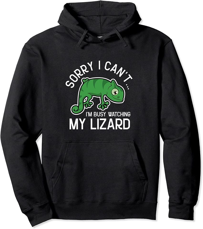 Chameleon Drawing Funny Lizard Reptile Geckos - Adult & Kids T-Shirts, Sweatshirts & Hoodies apparel design preview 1