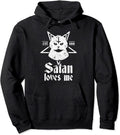 Satan Loves Me - Adult & Kids T-Shirts, Sweatshirts & Hoodies apparel design preview 1