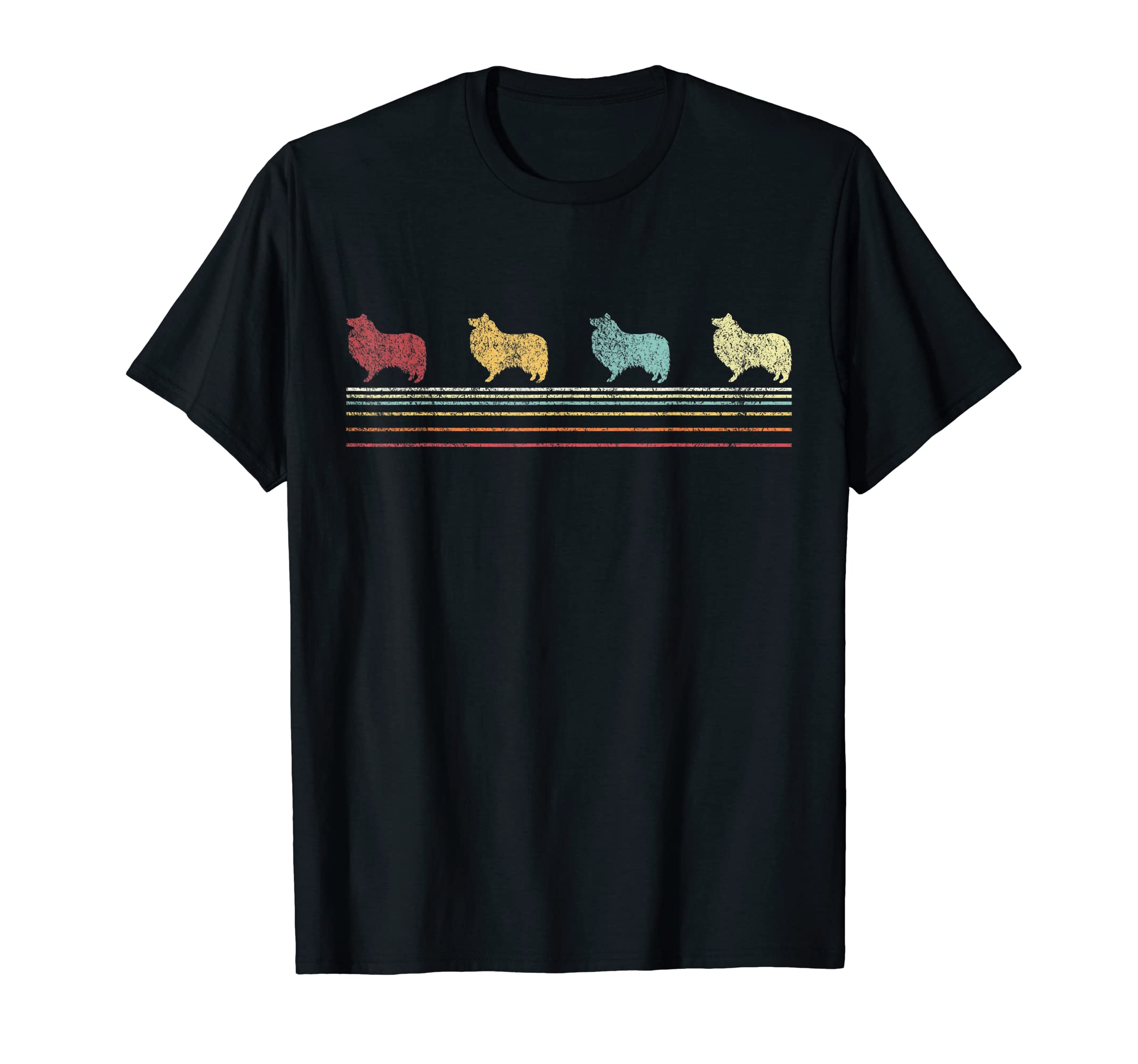 Sheltie Mom Sheltie Dad Shetland T-Shirt - Casual Everyday Wear Unisex - T-Shirt, Sweatshirt, Hoodie