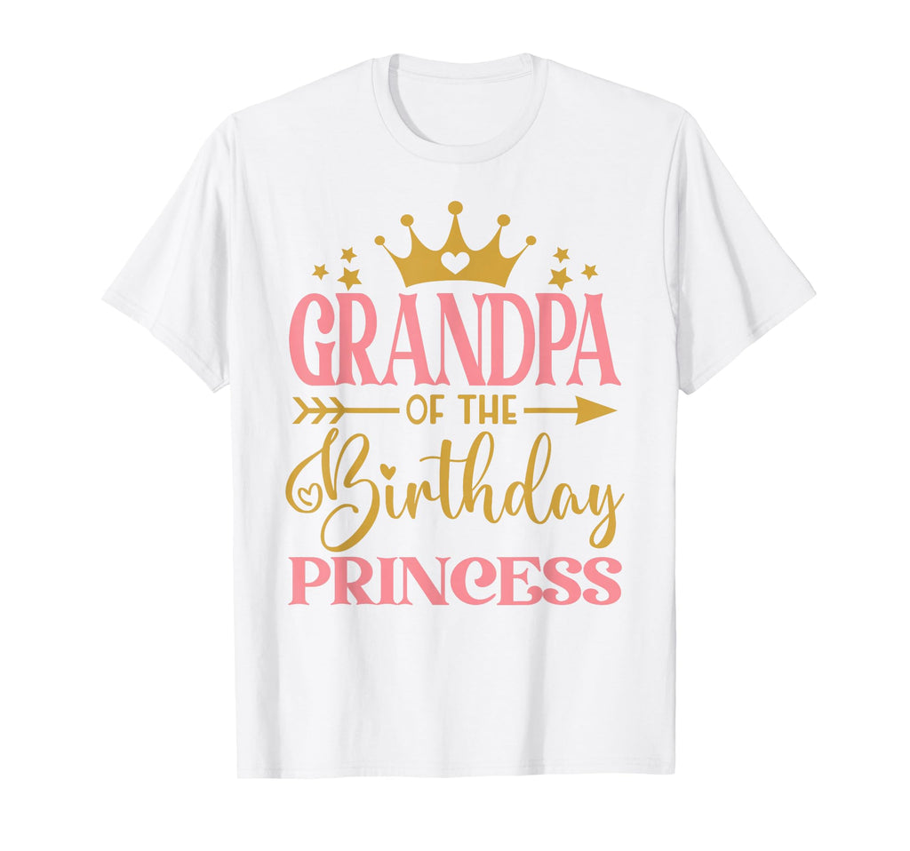 Grandpa Birthday 1St Birthday Princess T-Shirt - Trendy Graphic for Adults - T-Shirt, Sweatshirt, Hoodie
