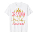 Grandpa Birthday 1St Birthday Princess T-Shirt - Trendy Graphic for Adults - T-Shirt, Sweatshirt, Hoodie