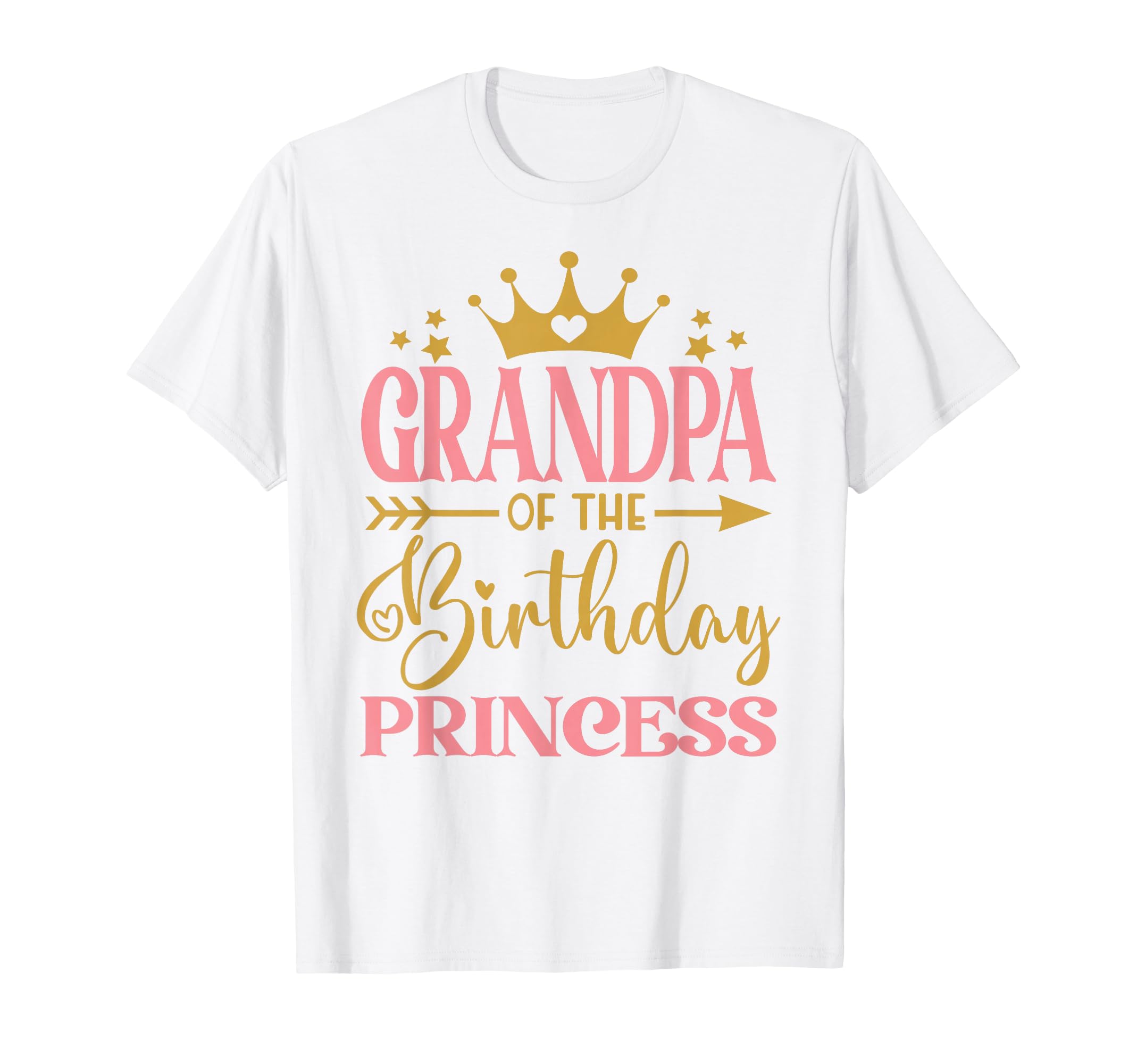 Grandpa Birthday 1St Birthday Princess T-Shirt - Trendy Graphic for Adults - T-Shirt, Sweatshirt, Hoodie