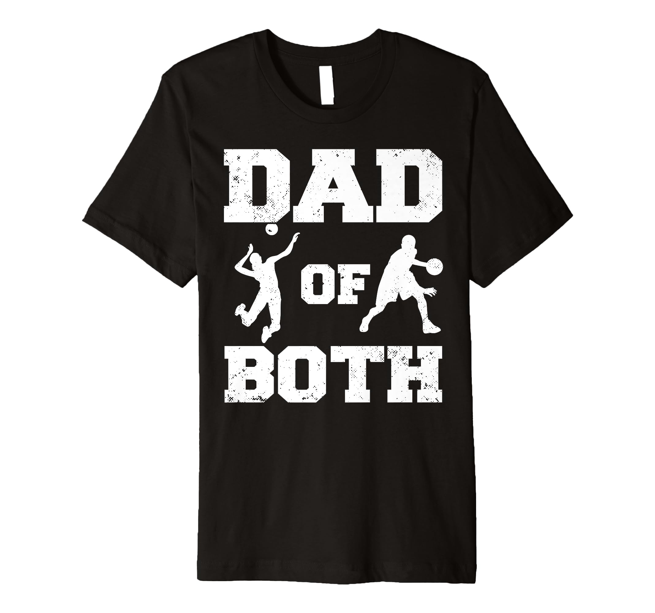 Mens Dad Both Funny Volleyball T-Shirt - Aesthetic Graphic Men Women - T-Shirt, Sweatshirt, Hoodie
