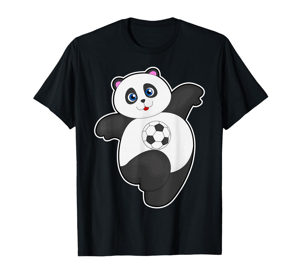 Panda Soccer Player Soccer Sports T-Shirt - Unique Graphic Men Women - T-Shirt, Sweatshirt, Hoodie