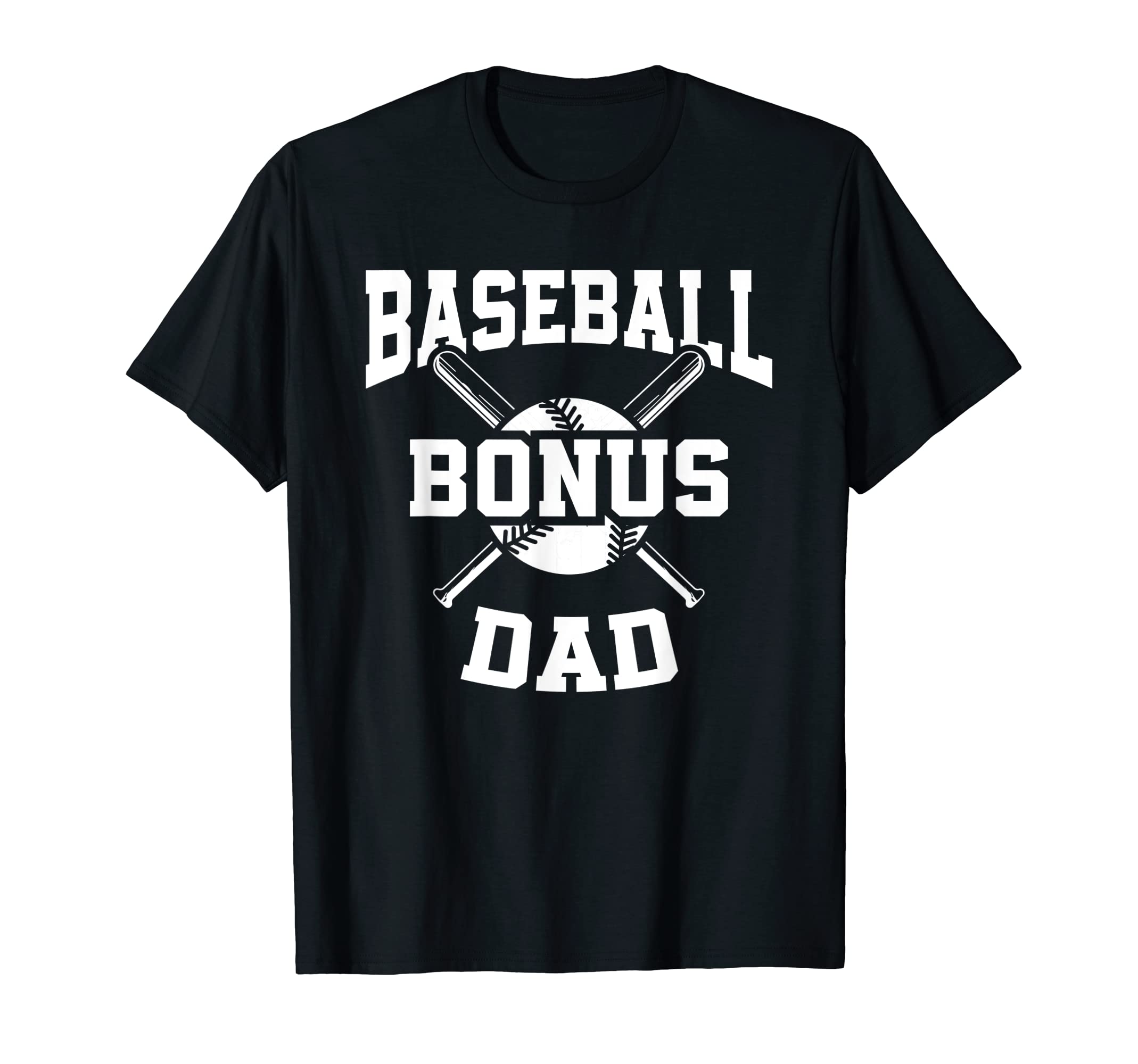 Mens Proud Baseball Bonus Dad T-Shirt - Custom Art Print Unisex - T-Shirt, Sweatshirt, Hoodie