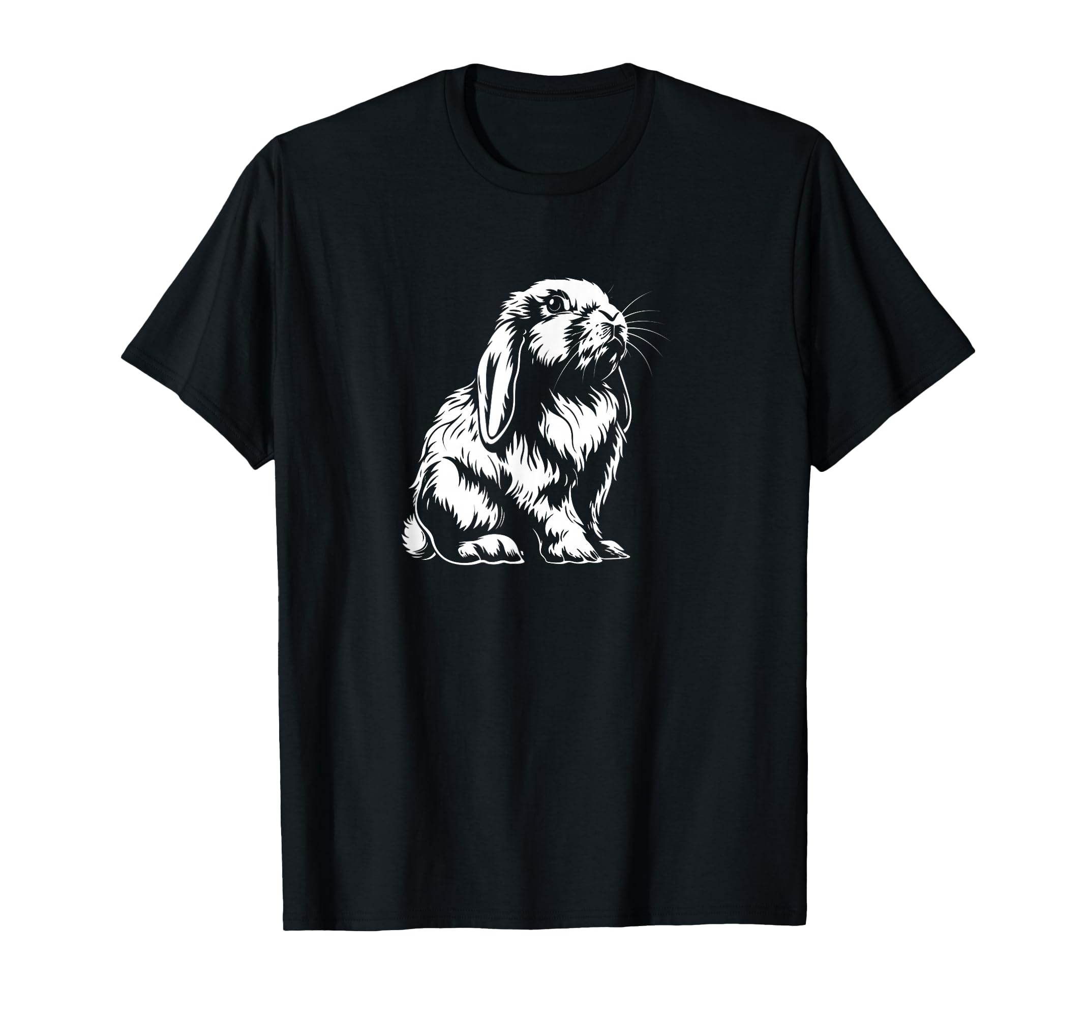 Womens Mini Holland Lop Bunny Rabbit Lover T-Shirt - Unique Graphic Unisex - T-Shirt, Sweatshirt, Hoodie