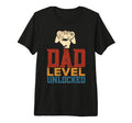 Mens Fathers Day Dad Level Unlocked T-Shirt - Unique Graphic for Adults - T-Shirt, Sweatshirt, Hoodie