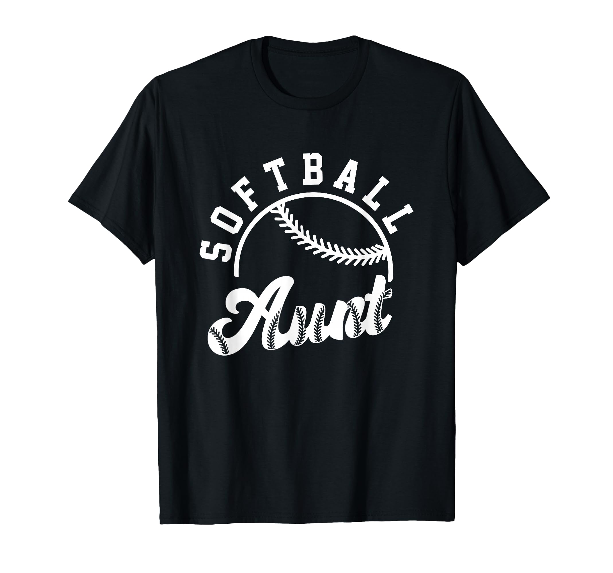 Softball Aunt Love Baller Gameday T-Shirt - Fun Novelty Design Unisex - T-Shirt, Sweatshirt, Hoodie