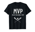 Mvp Most Valuable Pop Baseball Dad T-Shirt - Fun Novelty Design Unisex - T-Shirt, Sweatshirt, Hoodie