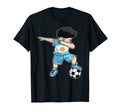Dabbing Soccer Argentina Argentinian T-Shirt - Minimalist Print for Adults - T-Shirt, Sweatshirt, Hoodie