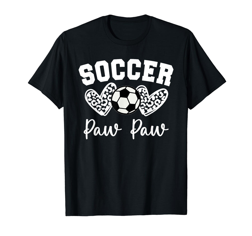 Soccer Paw Paw Matching Family Soccer T-Shirt - Custom Art Print Men Women - T-Shirt, Sweatshirt, Hoodie