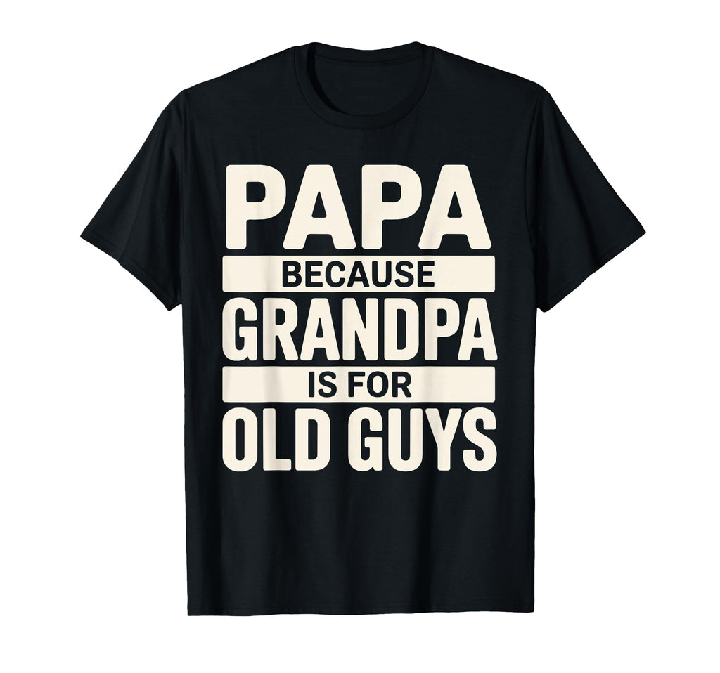 Funny Papa Art Grandpa From Grandkids T-Shirt - Novelty Apparel Men Women - T-Shirt, Sweatshirt, Hoodie