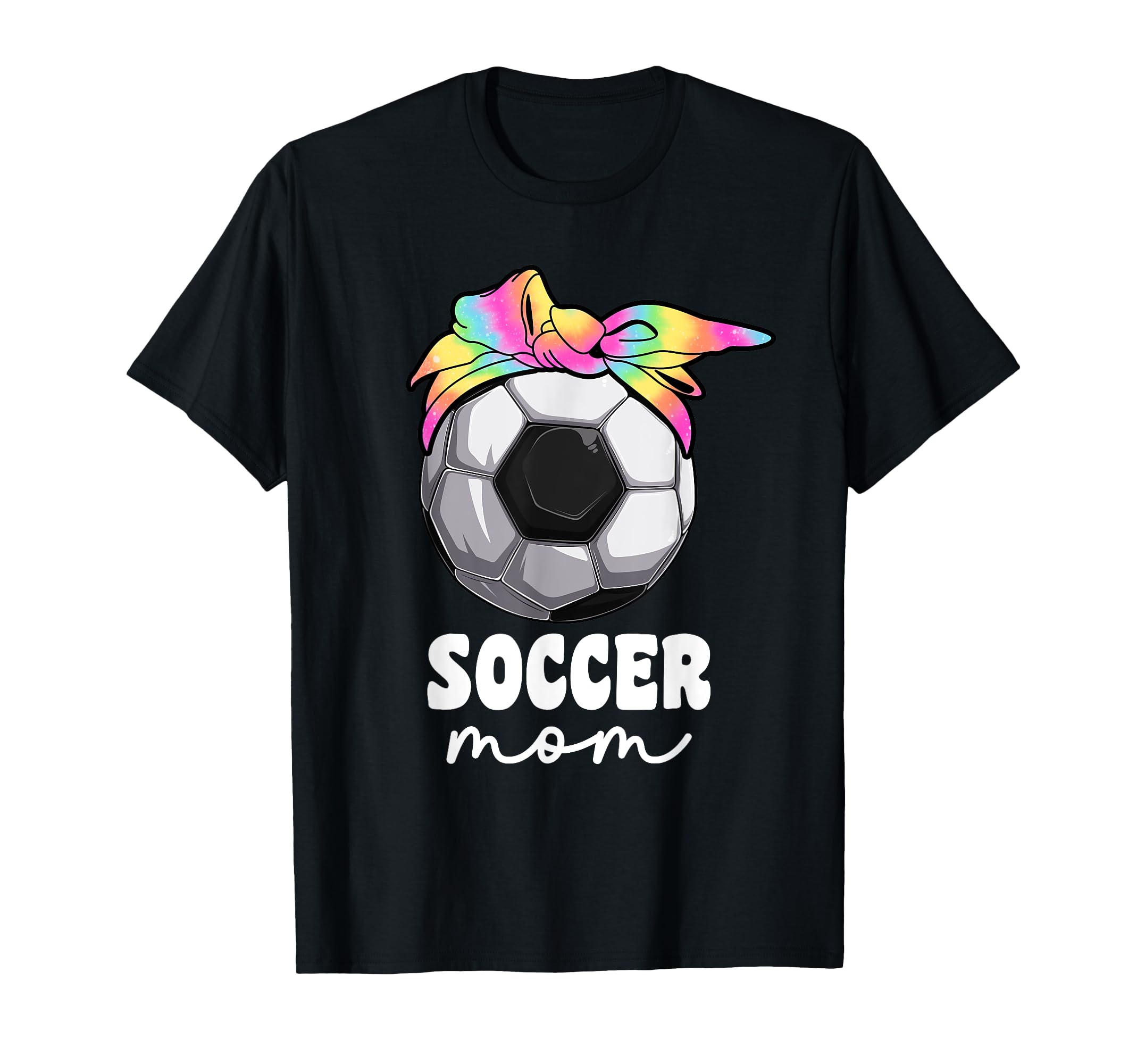 Proud Soccer Mom Mama Tie Dye Soccer T-Shirt - Aesthetic Graphic Unisex - T-Shirt, Sweatshirt, Hoodie