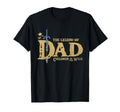 Legend Dad Children Wild Fathers Day T-Shirt - Unique Graphic Unisex - T-Shirt, Sweatshirt, Hoodie