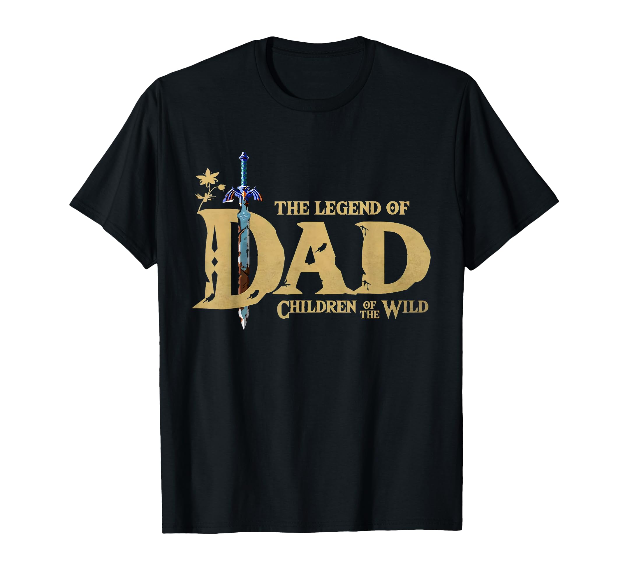Legend Dad Children Wild Fathers Day T-Shirt - Unique Graphic Unisex - T-Shirt, Sweatshirt, Hoodie