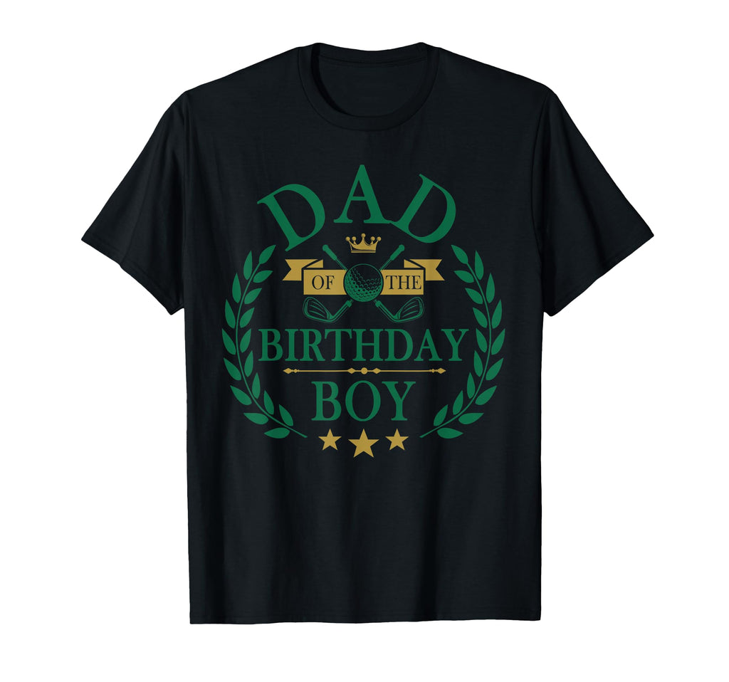 Dad Birthday Golf Family Matching T-Shirt - Minimalist Print for Adults - T-Shirt, Sweatshirt, Hoodie