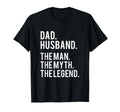 Dad Husband Myth Legend T-Shirt - Aesthetic Graphic Men Women - T-Shirt, Sweatshirt, Hoodie