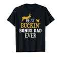 Bonus Dad Hunting Buck Hunting Gifts T-Shirt - Custom Art Print for Adults - T-Shirt, Sweatshirt, Hoodie