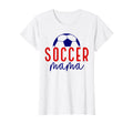 Soccer Mama Soccer Mom Mother Mommy Soccer T-Shirt - Unique Graphic Unisex - T-Shirt, Sweatshirt, Hoodie
