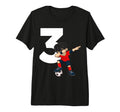 3 Soccer Birthday Gift Soccer Fan T-Shirt - Casual Everyday Wear Men Women - T-Shirt, Sweatshirt, Hoodie