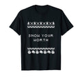 Snow Your Worth Dad Jokes Punchline T-Shirt - Unique Graphic Men Women - T-Shirt, Sweatshirt, Hoodie