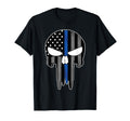 Support Police Thin Blue Line T-Shirt - Casual Everyday Wear for Adults - T-Shirt, Sweatshirt, Hoodie