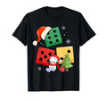 Six Seven Three Dice Santa Hat 67 Meme T-Shirt - Novelty Apparel for Adults - T-Shirt, Sweatshirt, Hoodie
