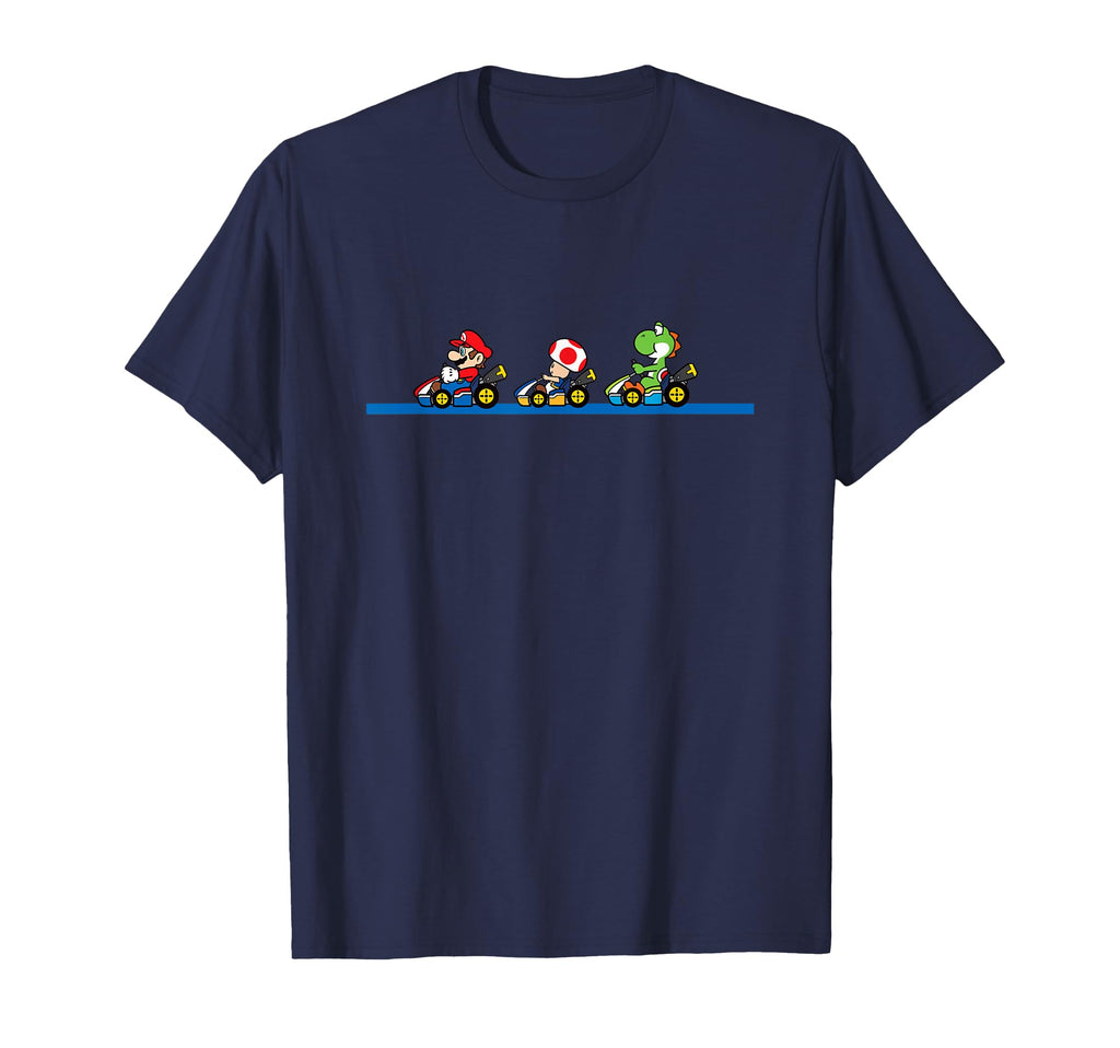 Mario Kart Yoshi Toad Mario Race T-Shirt - Aesthetic Graphic for Adults - T-Shirt, Sweatshirt, Hoodie