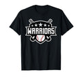 Warriors Baseball Sports Game Day Spirit T-Shirt - Unique Graphic Unisex - T-Shirt, Sweatshirt, Hoodie