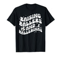 Raising Ballers And Ballerinas Soccer T-Shirt - Minimalist Print Men Women - T-Shirt, Sweatshirt, Hoodie