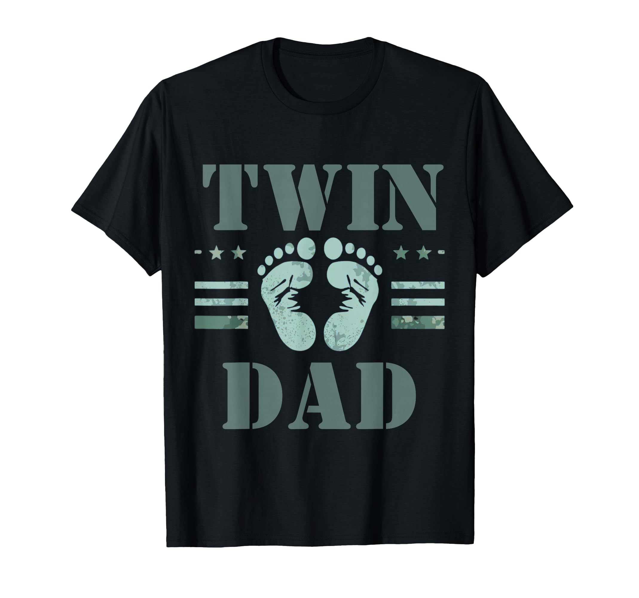 Twin Dad Camo Army Twin Dad New T-Shirt - Aesthetic Graphic for Adults - T-Shirt, Sweatshirt, Hoodie