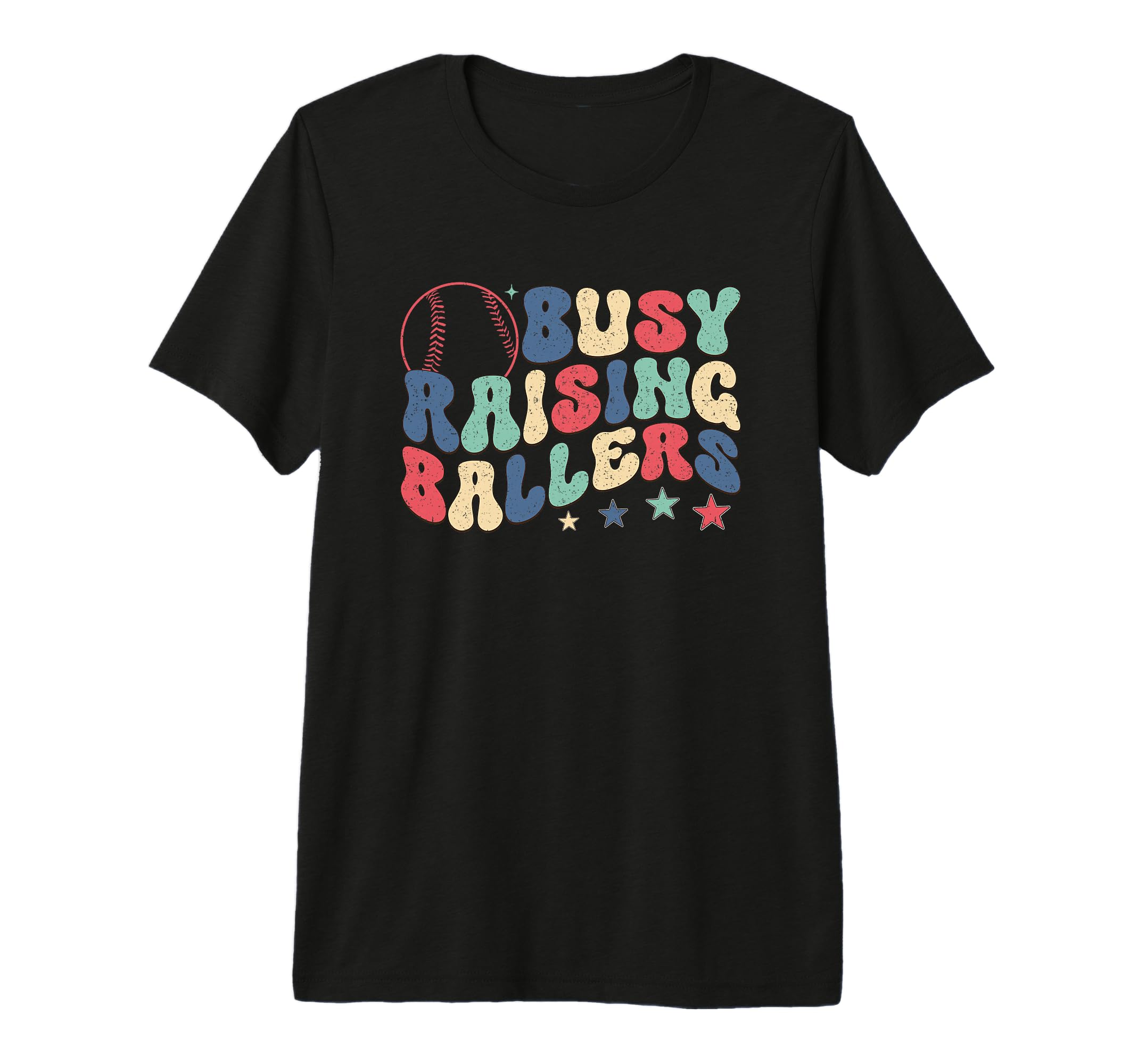 Busy Raising Ballers Fun Sports T-Shirt - Minimalist Print for Adults - T-Shirt, Sweatshirt, Hoodie