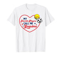 My Favorite Players Call Me Grandma T-Shirt - Minimalist Print Men Women - T-Shirt, Sweatshirt, Hoodie