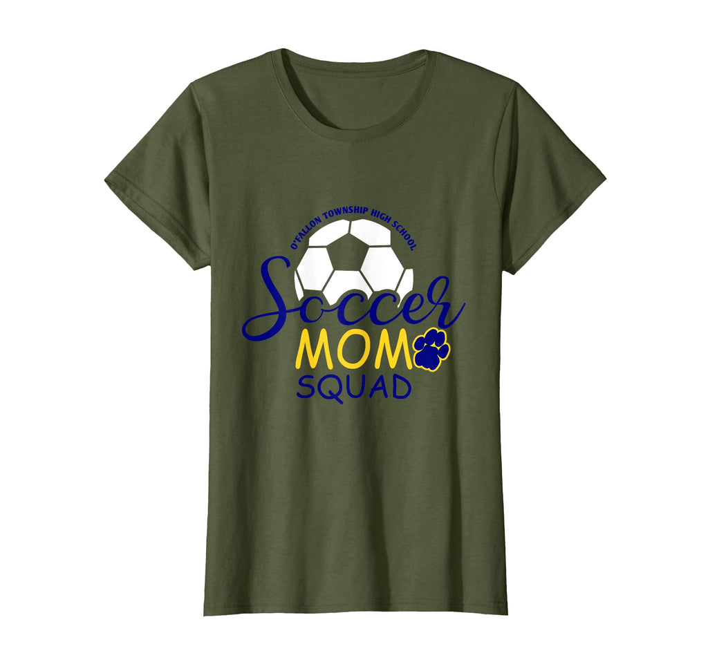 Womens Soccer Mom Squad 2 T-Shirt - Casual Everyday Wear Men Women - T-Shirt, Sweatshirt, Hoodie