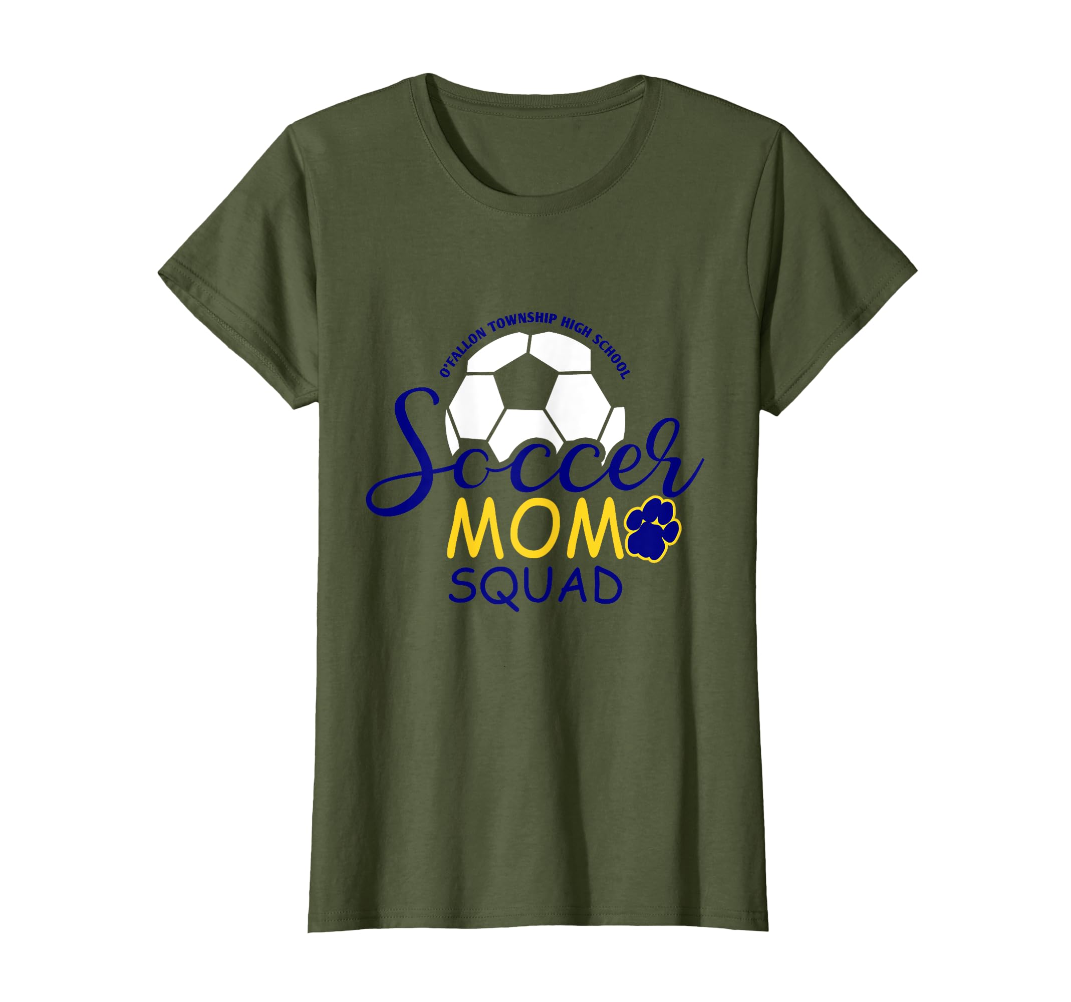 Womens Soccer Mom Squad 2 T-Shirt - Casual Everyday Wear Men Women - T-Shirt, Sweatshirt, Hoodie
