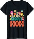 Retro Groovy Mom Gifts For Mother's Day Hippie Flower - Adult & Kids T-Shirts, Sweatshirts & Hoodies apparel design preview 1