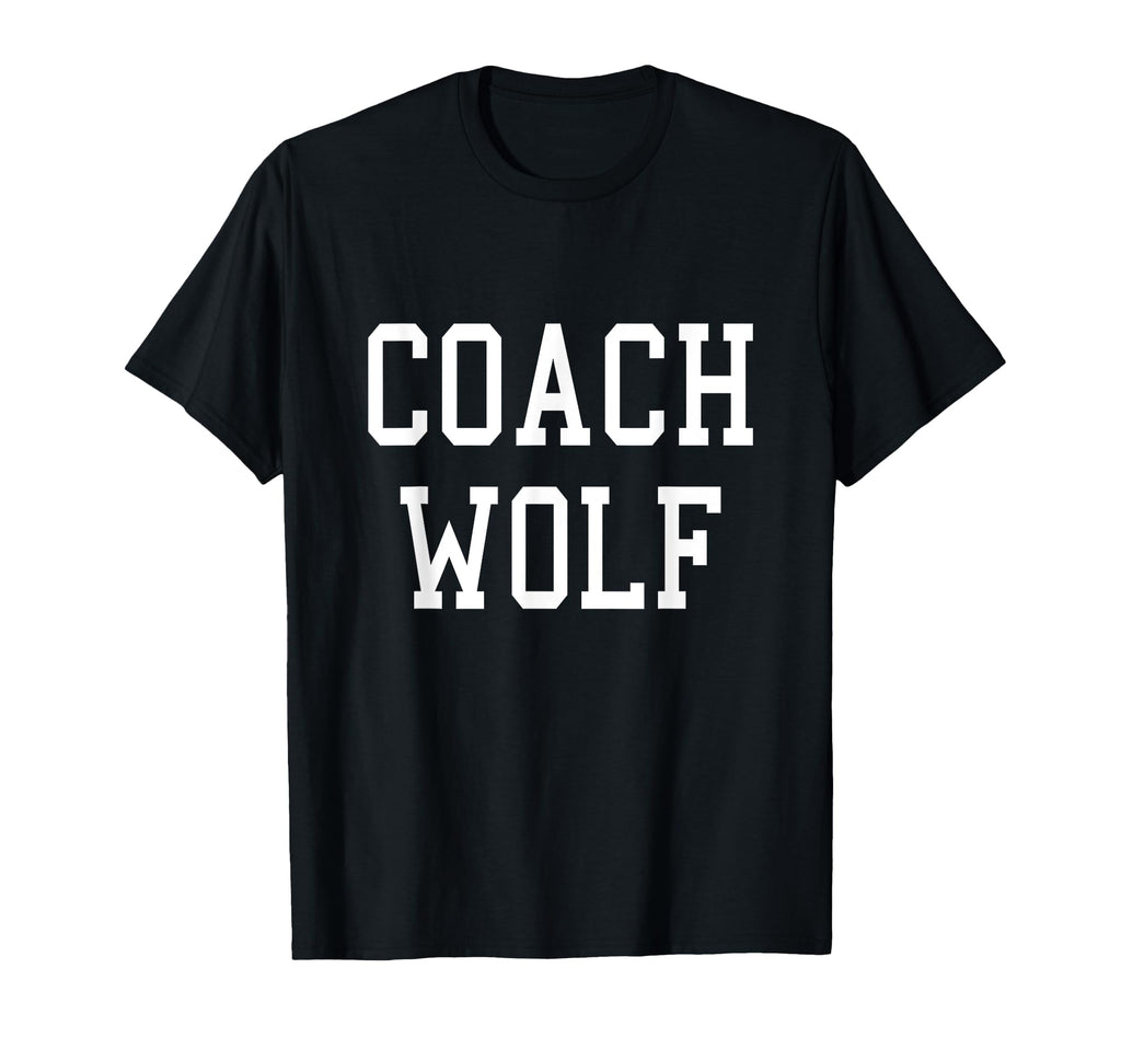 Coach Wolf Custom Football Soccer T-Shirt - Custom Art Print for Adults - T-Shirt, Sweatshirt, Hoodie
