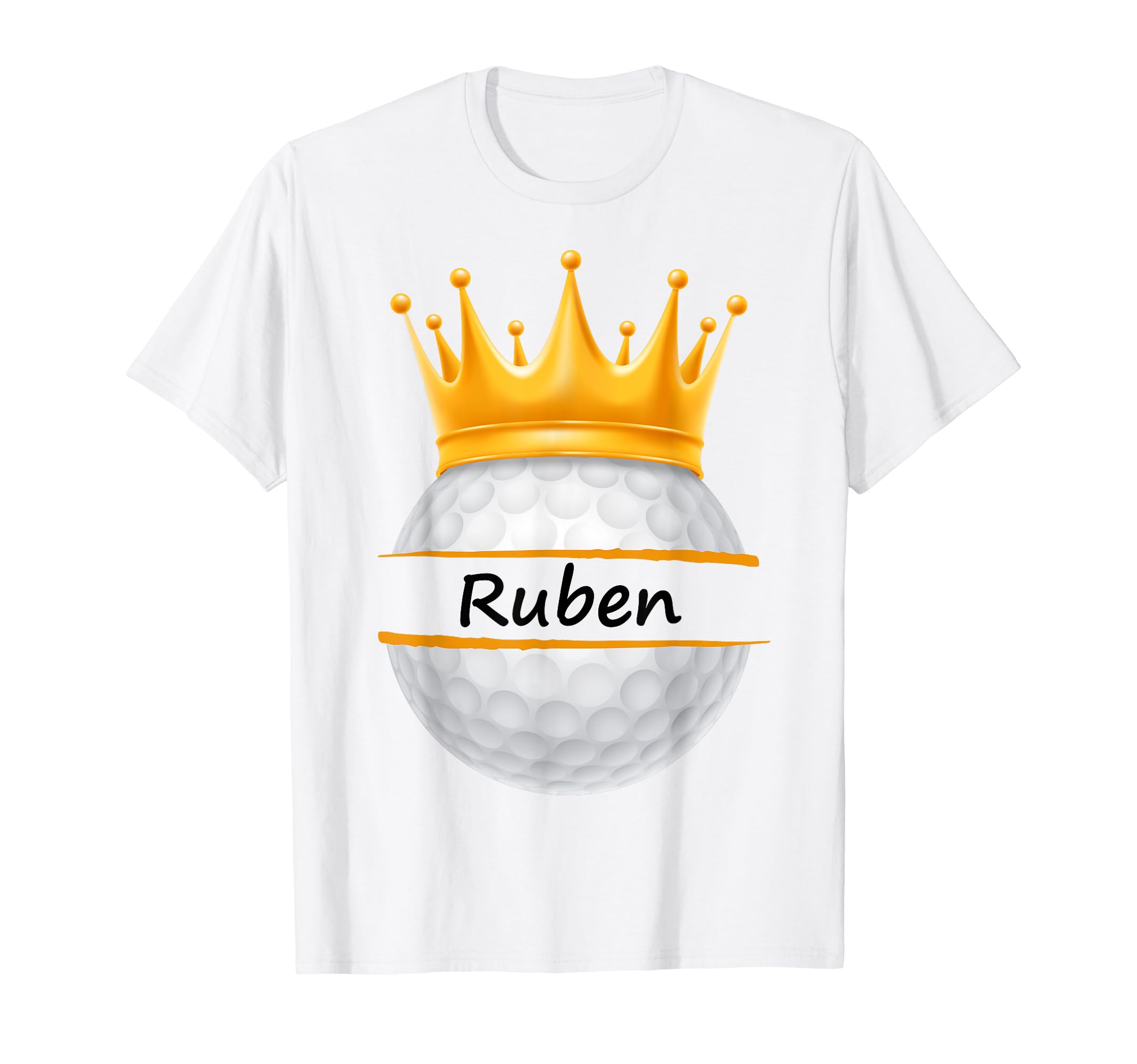 Novelty Golf Personalized Name Ruben T-Shirt - Streetwear Style for Adults - T-Shirt, Sweatshirt, Hoodie